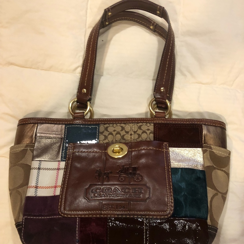 Coach Patchwork purse and matching wallet